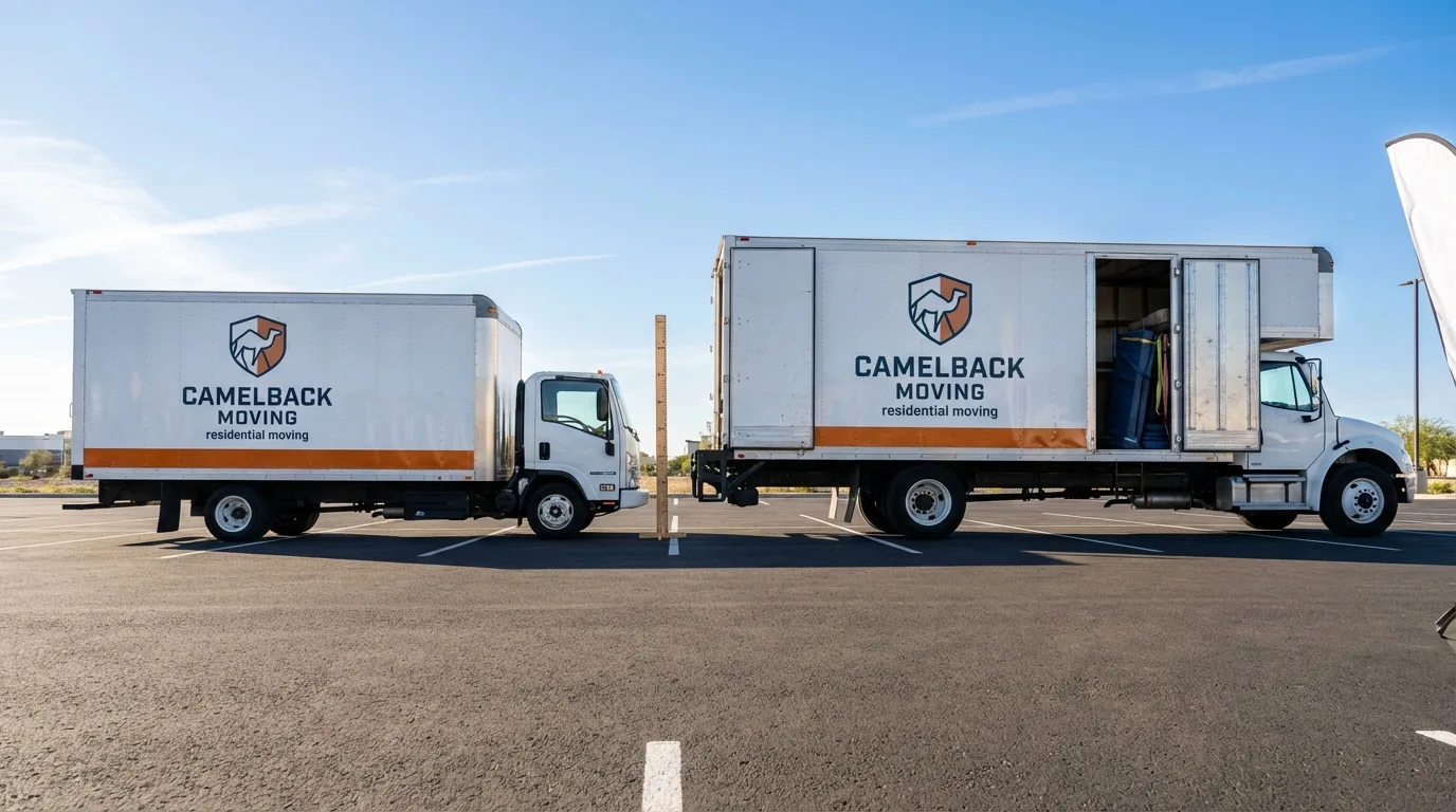 Moving truck size capacity guide in Stevensville